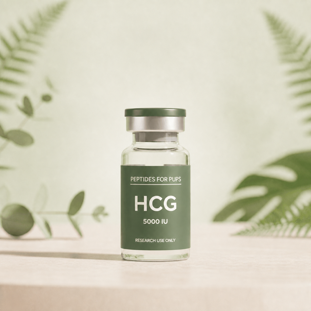 HCG 5000 IU Peptides for Pups research vial