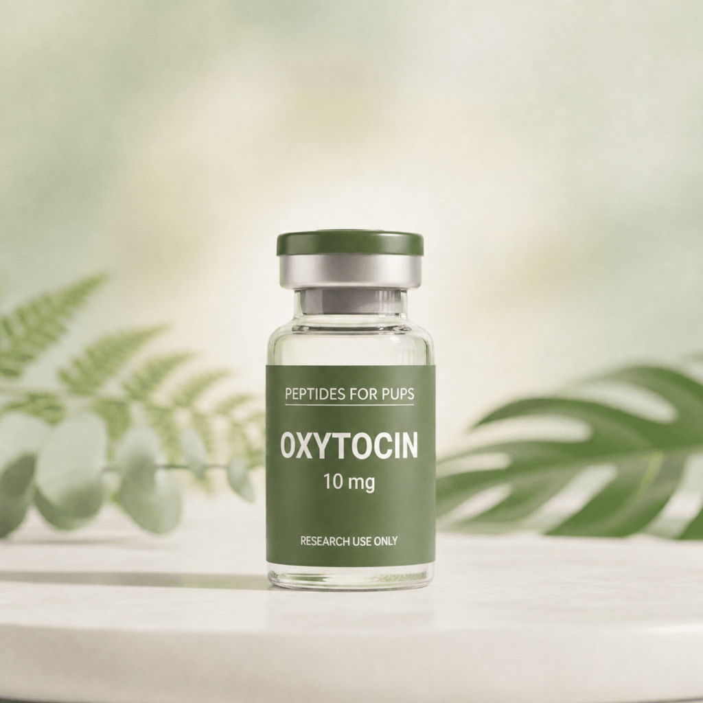 Oxytocin 10 mg Peptides for Pups research vial