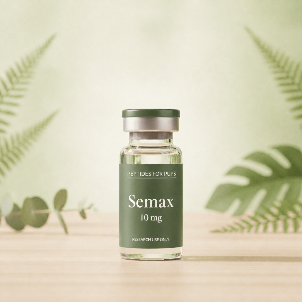 Semax 10 mg Peptides for Pups research vial